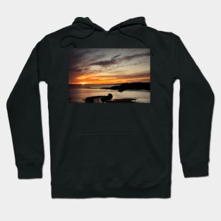 December sunrise over Cullercoats Bay Hoodie